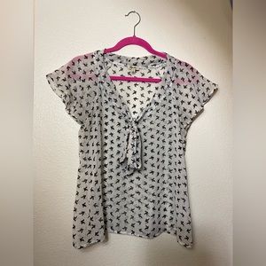 Flying Birds Blouse